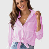 Aria - Collared Neck Shirt