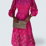 Gabrielle - Elegant Midi Dress
