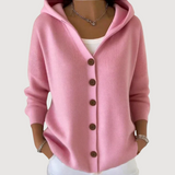 ELAINE – CUTE HOODED CARDIGAN