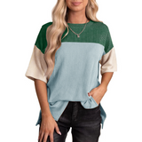 VANESSA - Casual Loose Fit Striped Summer Top