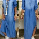 Hailey - Maxi Denim Dress