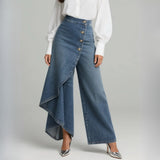 Gabrielle - Wrap Denim Pants