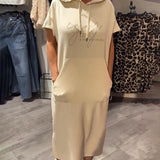 Gabriella - Casual Hoodie Dress