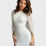 Macy - Long Satin Dress