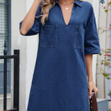 Bree - Casual Denim Dress