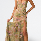 Nina - Long Dress with Corset