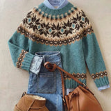 Jessica - Chic Vintage Knit Sweater