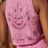 Georgia - Pink Lace Set