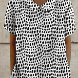 Mallory - Polka Dot Print Blouse