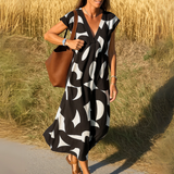 Layla - Flowing dress with V-neck