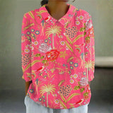 Laura - Tropical Garden Blouse