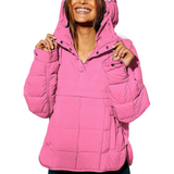 Chloe - Oversized Hooded Pullover Jacket