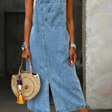 Harper - Casual Denim Sweater Dress