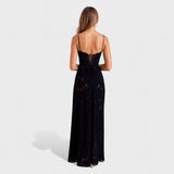 Kaylee - Maxi dress in floral lace