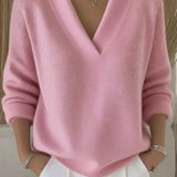 Linda | Relaxed V-Neck Sweater