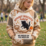 Autumn Midnight Cat Hoodie