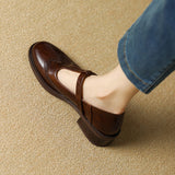 Amelie – Classic Women's Strap Shoes