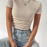 CORA - Women Sleek Slim-Fit Tee