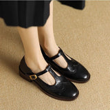 Amelie – Classic Women's Strap Shoes