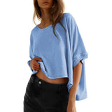 PHOEBE - Women Classic Oversized Loose-Fit Tee