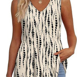 CECILIA - Effortless Flowy Sleeveless Tank Top