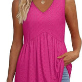 CECILIA - Effortless Flowy Sleeveless Tank Top