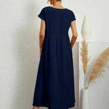 Hazel - Midi Dress with Pockets