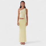 Natalia - Asymmetrical Maxi Dress