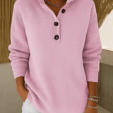 Eleanor | V-Neck Polo Collar Sweater