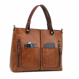 Alexandra - Iconic Retro PU Leather Crossbody Handbag
