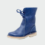 Berta | Waterproof Men's Leather Boots with Wool Lining