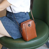 Freya - Compact Solid Color Mini Handbag