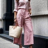 Holly - Casual Chic Look Pink