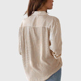 Aria - Collared Neck Shirt