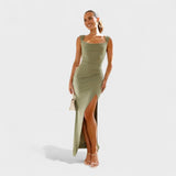 Vanessa - Long Dress with Open Back