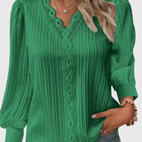 Ruby - Elegant Pullover Blouse