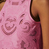 Georgia - Pink Lace Set