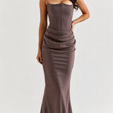 Emily - Long dress with bodice