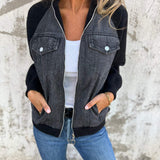 Leslie - Denim Hooded Jacket