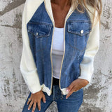 Leslie - Denim Hooded Jacket