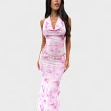 Zoe - Pink Floral Dress