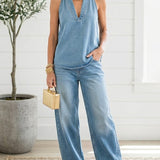 Denise - Two-Piece Denim Set
