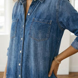 Serenity - Denim Cotton Jumpsuit